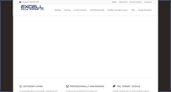 Desktop Screenshot of excellrailing.com