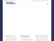 Tablet Screenshot of excellrailing.com